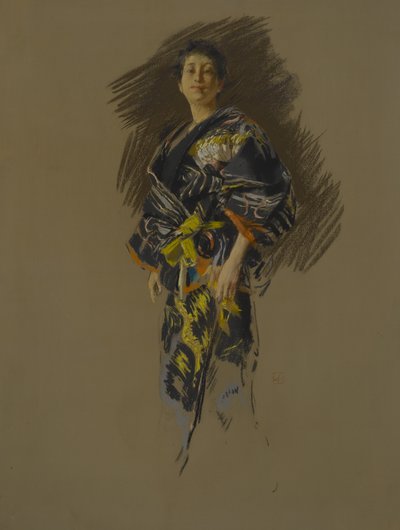 Woman in Japanese Costume, c.1882 by Robert Frederick Blum